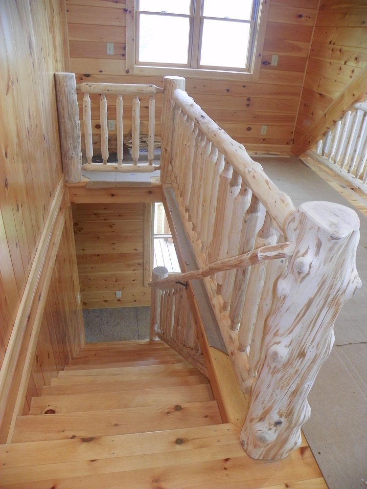 Railings - Adirondack LogWorks | Rustic Log Woodwork